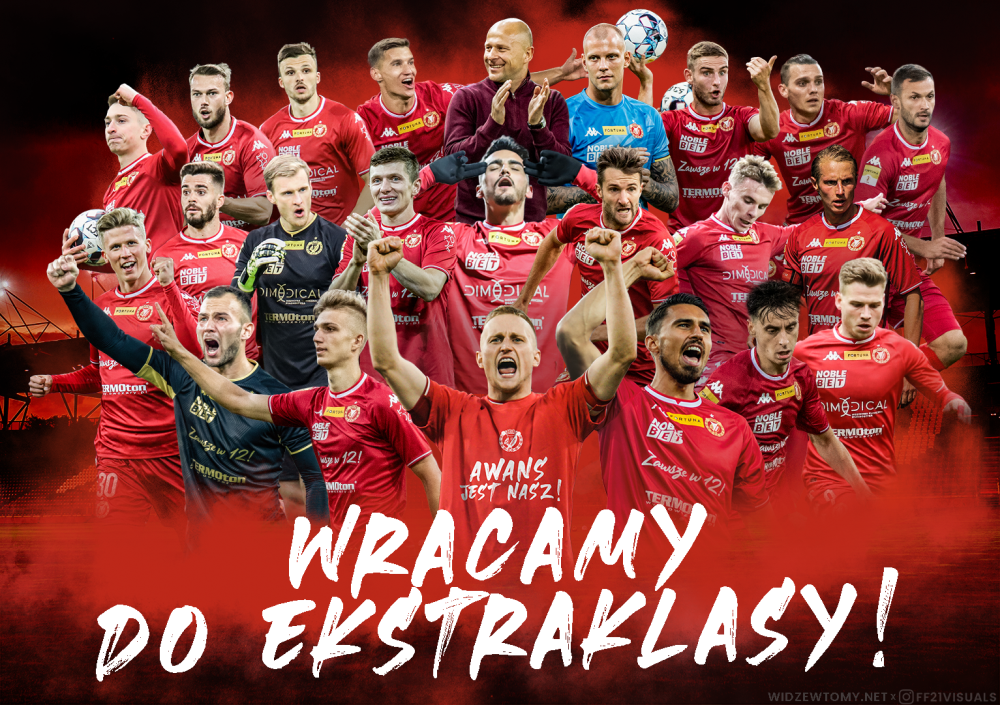 Widzew Łódź awansował do Ekstraklasy!
