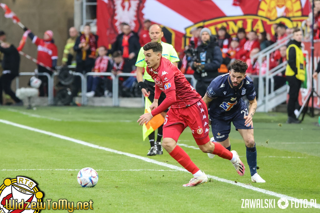 Widzew Łódź - Lech Poznań 1:2 (0:0)