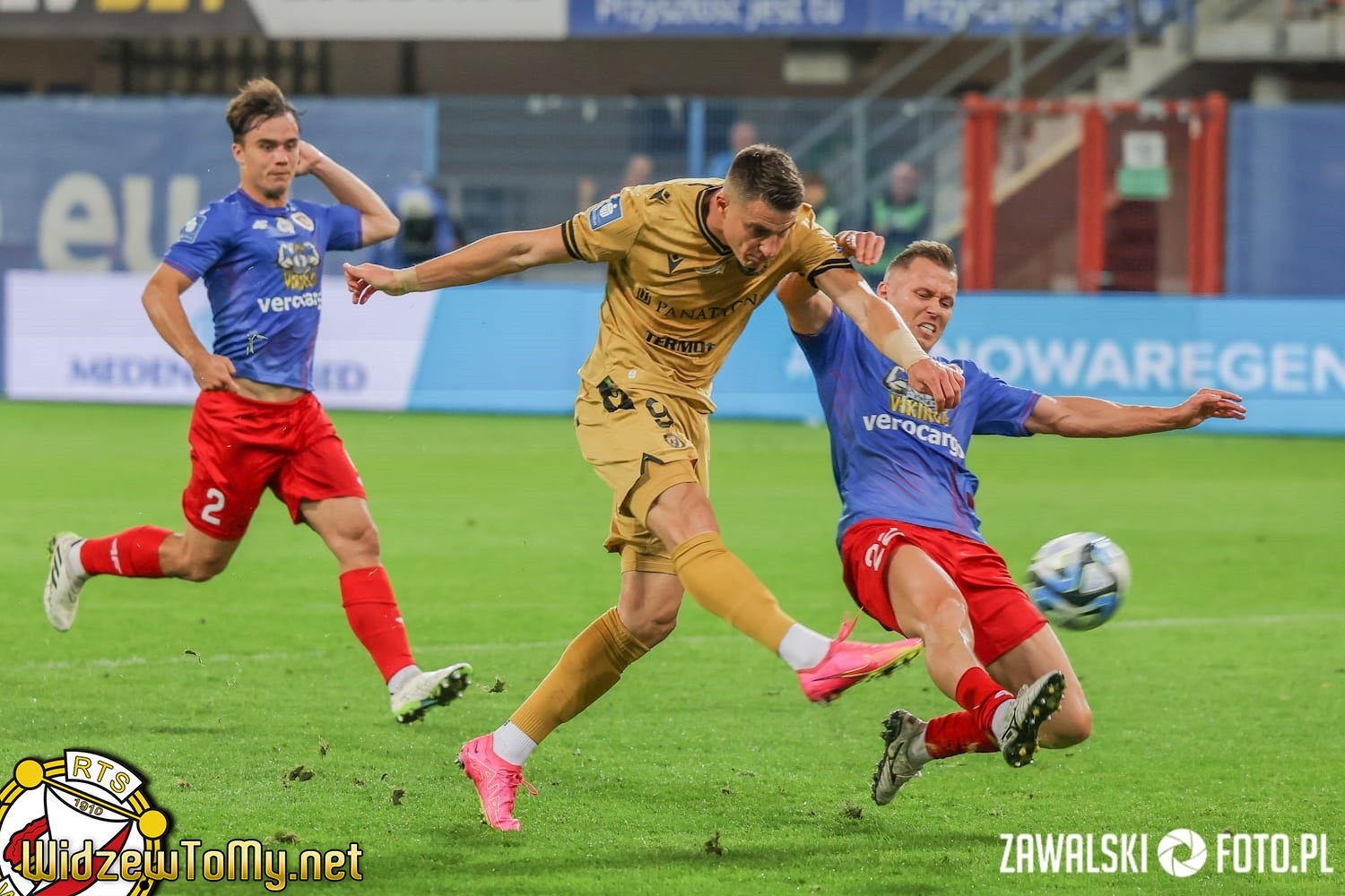 Piast Gliwice - Widzew Łódź 3:2 (2:0)