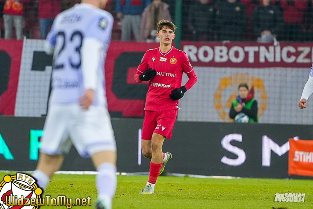 Kwiatkowski z debiutem i śladem w historii WidzewToMy Oficjalny