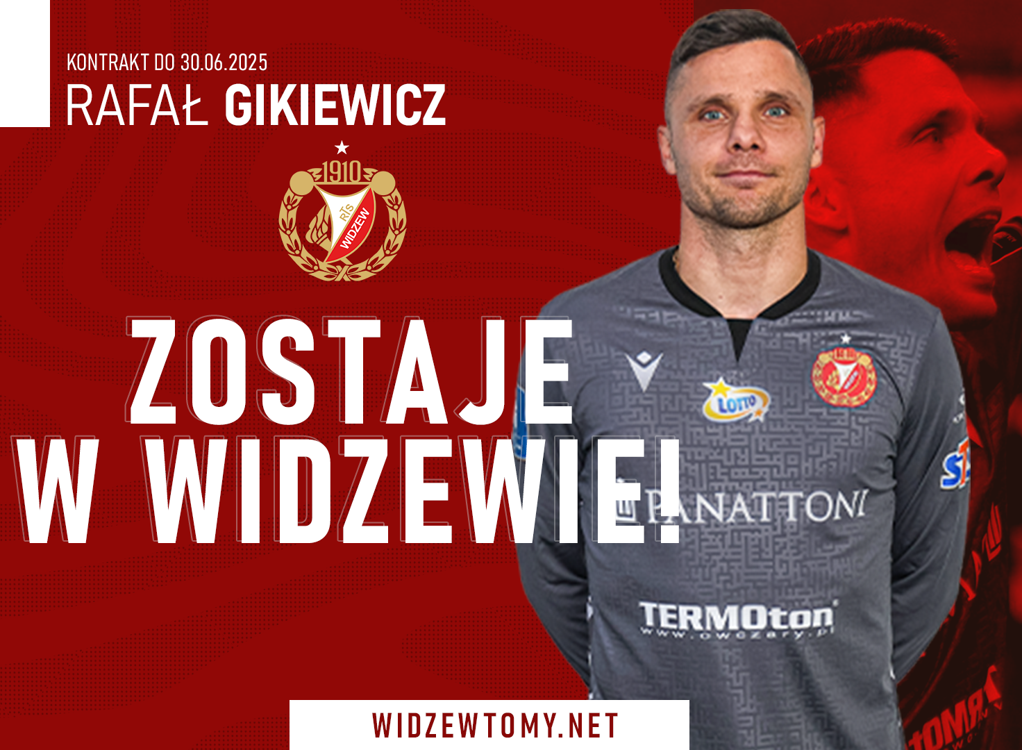 Gikiewicz w Łodzi na kolejny rok!