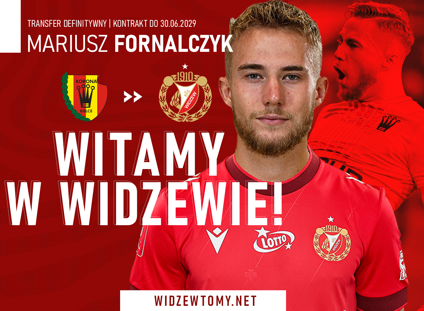 Oficjalnie: Fornalczyk w Widzewie Łódź!