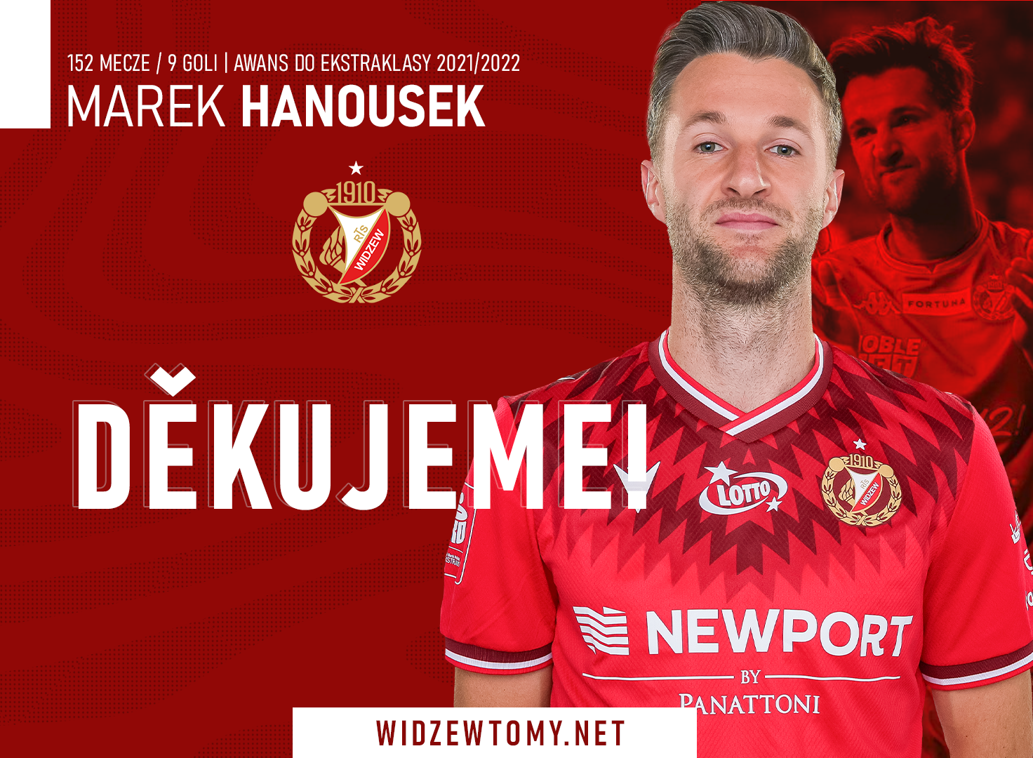 Oficjalnie: Hanousek rozstał się z Widzewem!