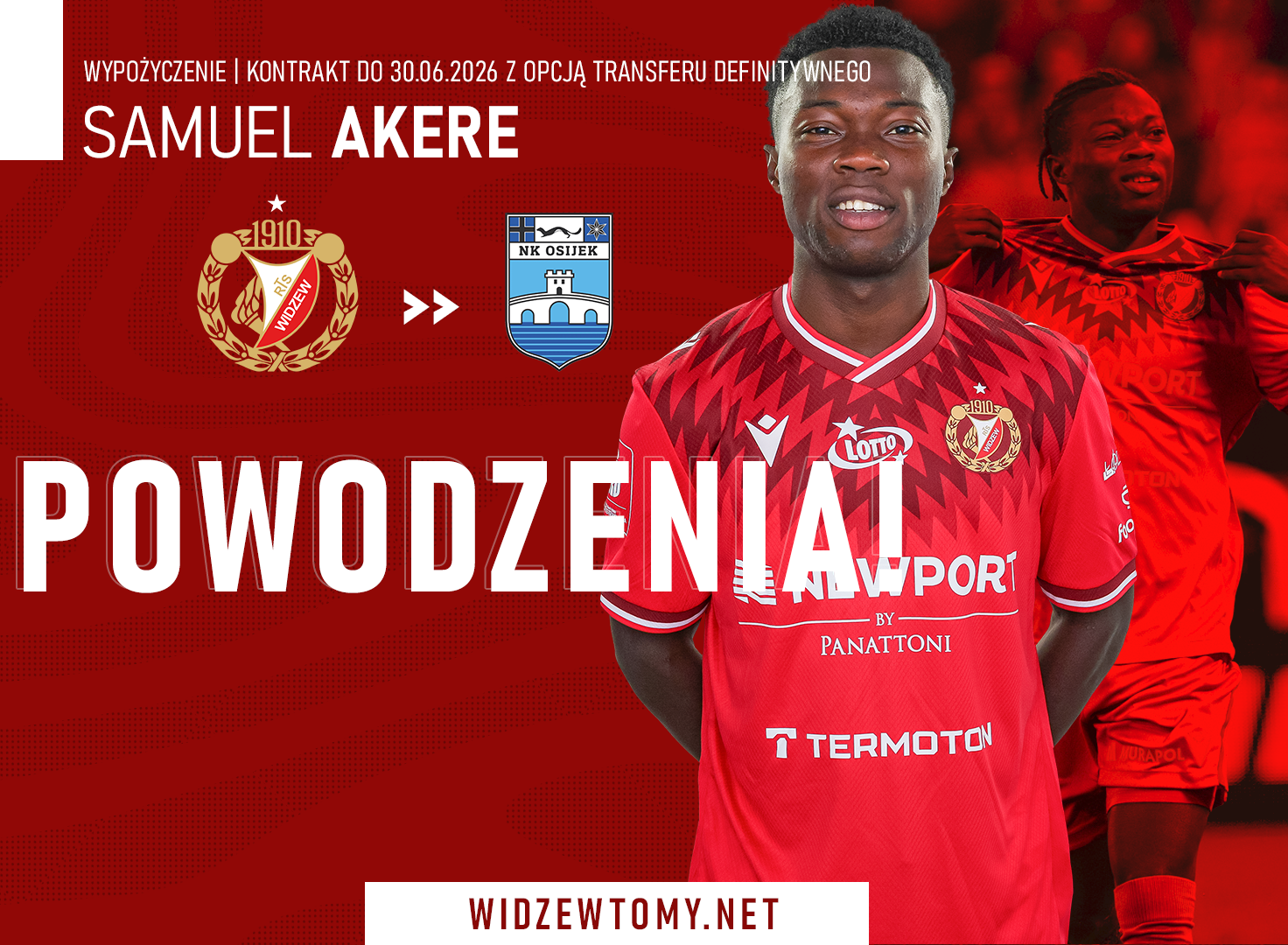 Oficjalnie: Akere także wypożyczony do Osijeku