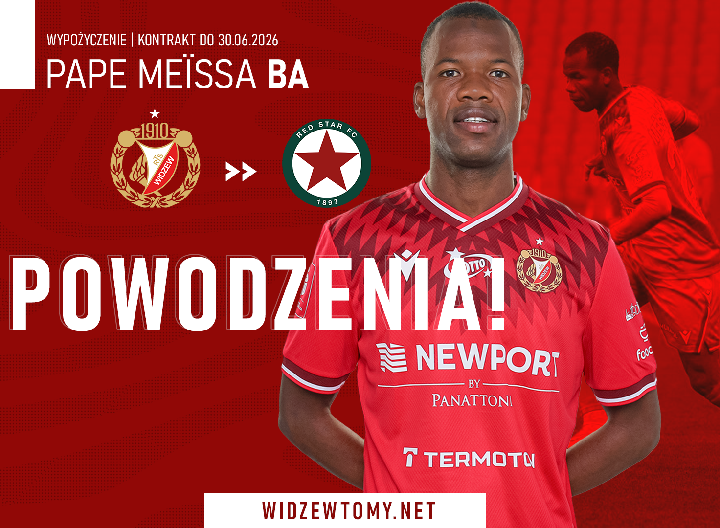 Oficjalnie: Ba piłkarzem paryskiego Red Staru