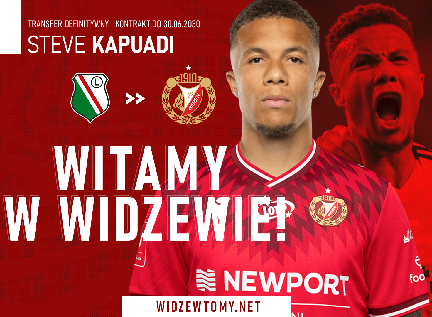 Oficjalnie: Kapuadi nowym zawodnikiem Widzewa!