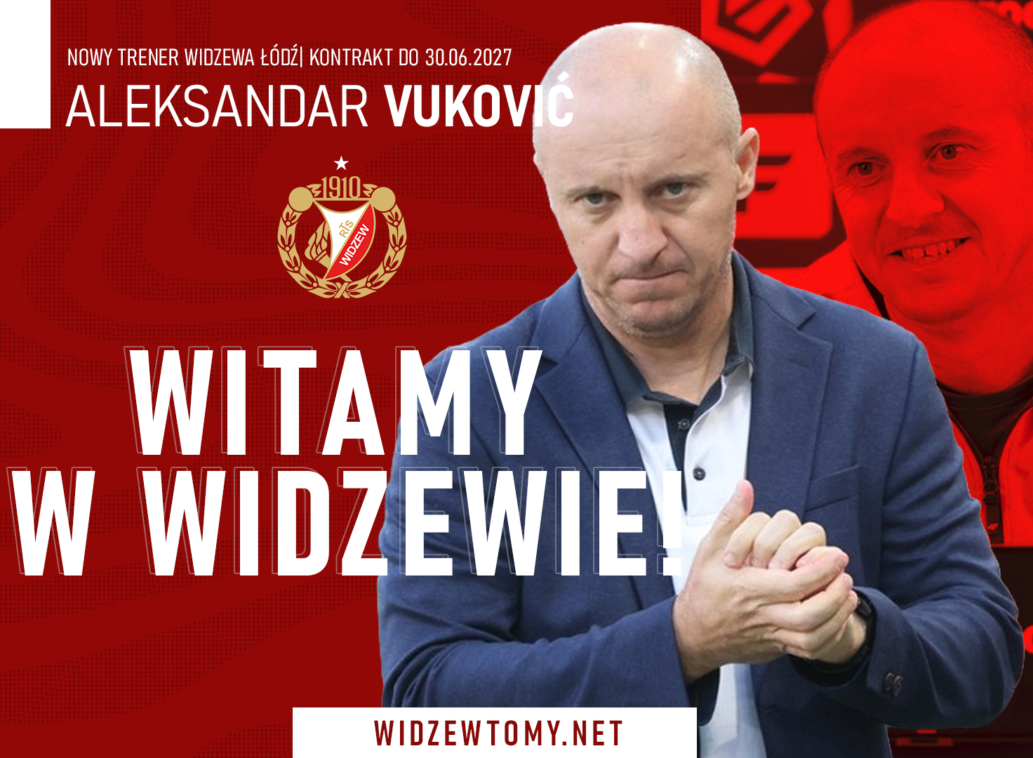 Oficjalnie: Aleksandar Vuković trenerem Widzewa!