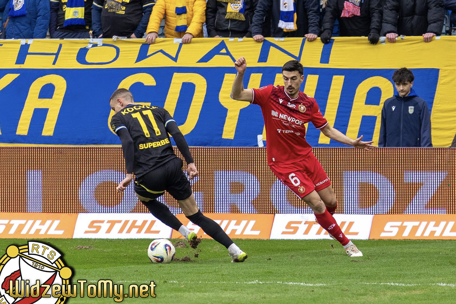 Arka Gdynia - Widzew Łódź 0:0