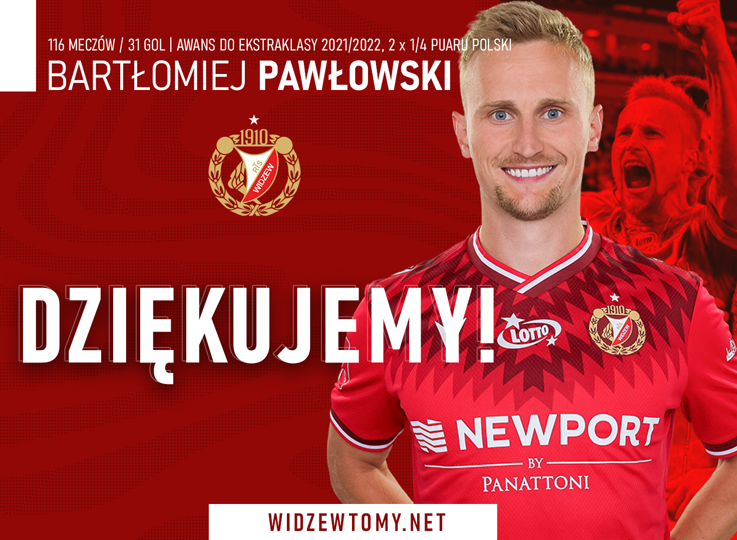 Oficjalnie: Bartłomiej Pawłowski opuszcza Widzew!