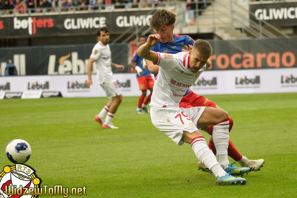 Piast Gliwice - Widzew Łódź 2:1 (0:0)